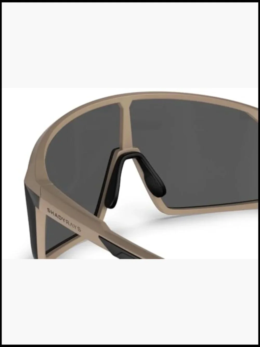 Sport Single Lens Panoramic Polarized Sunglasses